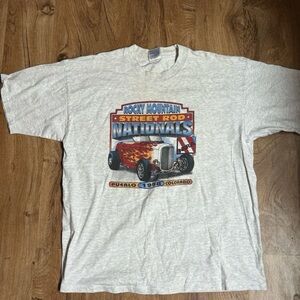 Gildan Gray Short Sleeve Tee with Graphic